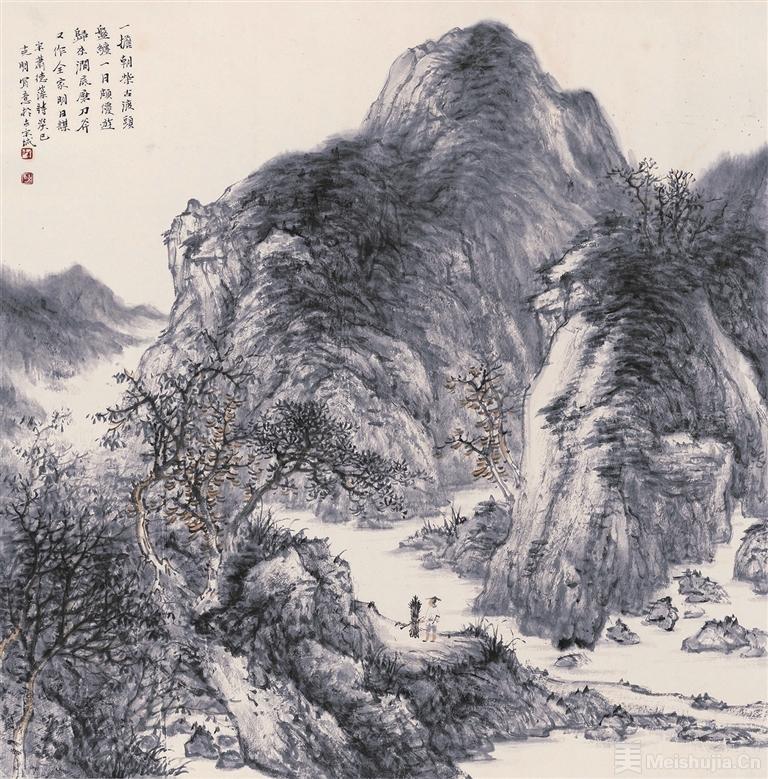 灵性笔墨绘山水本色